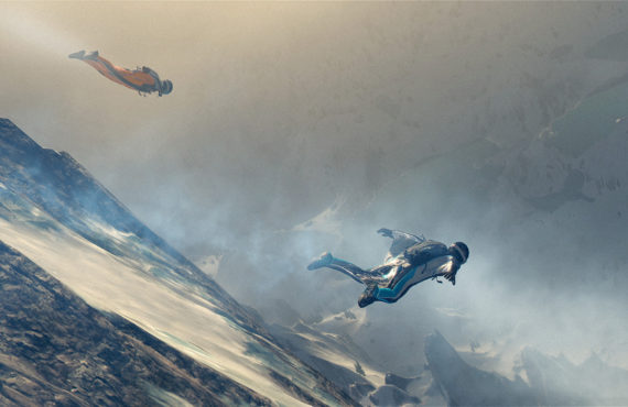 Wing-suiting is just one of three different ways you can play in Steep (Courtesy of Ubisoft).