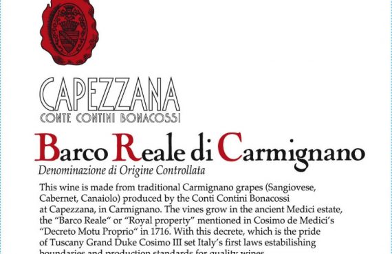 Capezzana Barco Reale